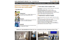 Desktop Screenshot of paris-appartements-services.com